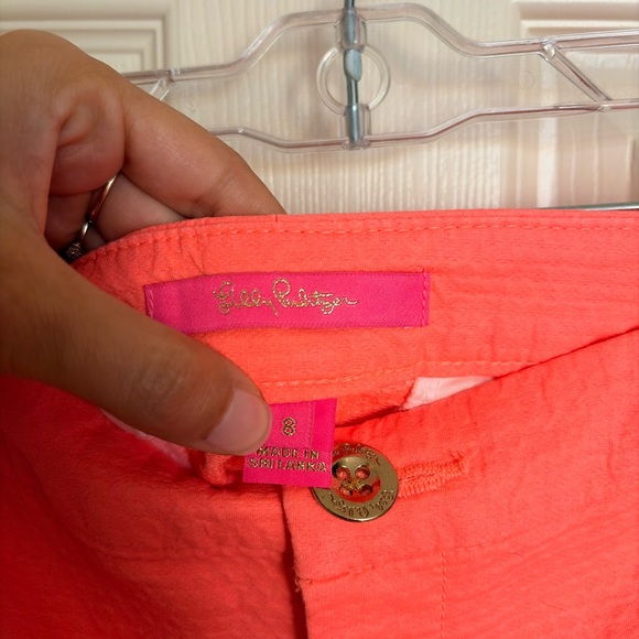 Orange Lilly Shorts size 8 - Picture 4 of 4